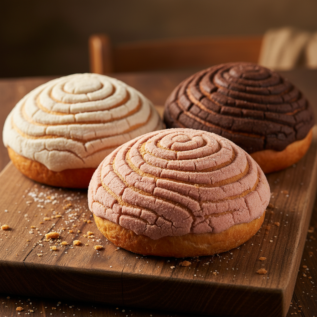 Cookie Conchas (The Jumbo Flight of Three)